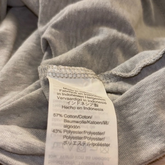 J. Crew Heather Gray Tee - Picture 2 of 7